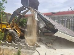 مقابله با ۱۰ ساخت‌ وساز غیرمجاز و رفع تصرف ۶۵۰۰ مترمربع از اراضی حریم منطقه ۱۹