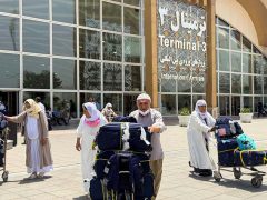 ورود حدود ۵ هزار زائر تمتع ایرانی به فرودگاه بین‌المللی مشهد/ تداوم بازگشت حجاج تا فردا (۸ تیرماه)