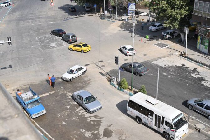 تردد در میدان قدس برقرار شد