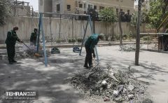 بوستان ایثار در منطقه ۲۰ به چرخه خدمت بازگشت