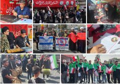 غرفه‌های فرهنگی شهرداری منطقه ۲ میزبان شرکت‌کنندگان مراسم تشییع شهدای اقتدار