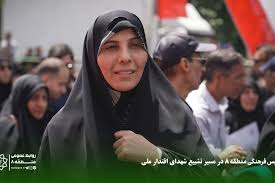 دلنوشته‌ای برای رهبرم در مراسم تشییع شهدای اقتدار ایران/ پردیس اجتماعی و فرهنگی منطقه۸ میزبان عزاداران