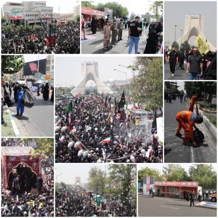 شهرداری منطقه۹ میزبان شهدای اقتدار ایران