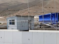 آماده‌سازی قربانگاه در بولوار سیمون بولیوار به مناسبت عید سعید قربان