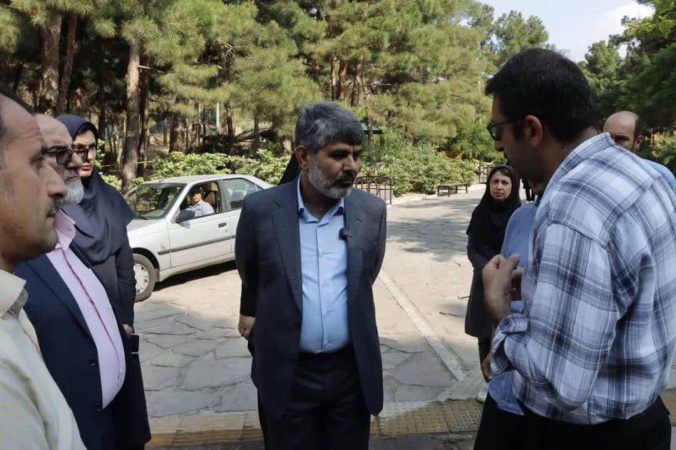 مسیر تندرستی بانوان در بوستان حدیدچی تا پایان خرداد به بهره برداری میرسد