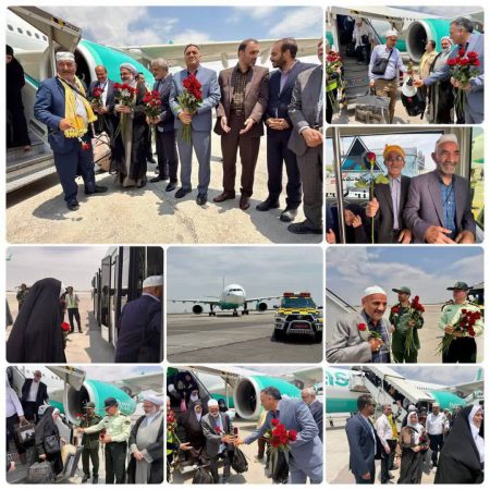 نخستین کاروان حجاج ایرانی دقایقی پیش وارد کشور شدند/ تداوم عمليات بازگشت حجاج تا ۲ تیرماه