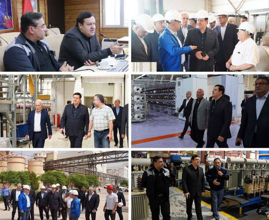 بازدید مدیرعامل بانک ملت از شرکت های تولیدی و صنعتی استان های زنجان و قزوین