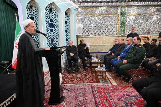 آیین گرامیداشت شهدای اقتدار ملی در منطقه یک