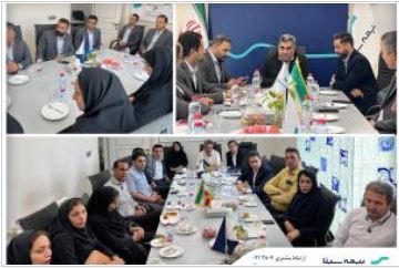 حضور سرپرست بیمه سینا در شعبه اصفهان