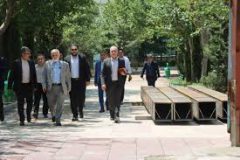 تداوم اجرای پروژه‌های عمرانی منطقه ۴ تهران در طهران کوچک