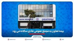 بیمه تعاون به به مجمع عمومی عادی سالانه می رود