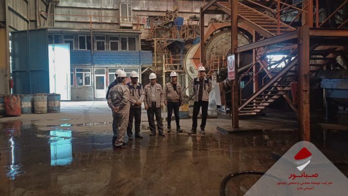 بازدید ماهانه مدیرعامل شرکت صبانور از معدن شهرک +عکس