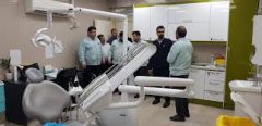بازدید سرزده معاون منابع انسانی و امور اجتماعی از درمانگاه شرکت فولاد خوزستان