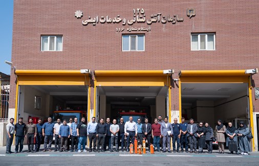 برگزاری دوره آموزشی اطفاء حريق مقدماتي برای کارکنان پترو ایران