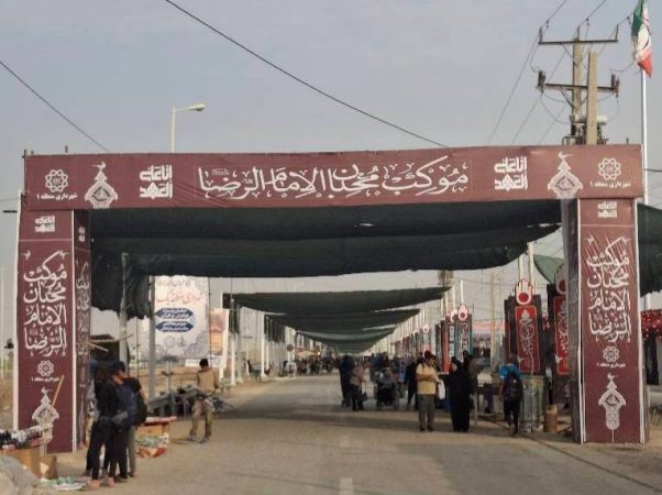 روایتگری عاشورایی در مسیر زائران اربعین در شلمچه