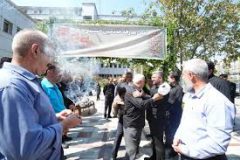 آیین بدرقه خادمین حسینی شهرداری منطقه۹ به سامرا جهت خدمت‌رسانی به زائران مراسم بین المللی پیاده‌روی اربعین برگزار شد.