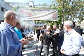 آیین بدرقه خادمین حسینی شهرداری منطقه۹ به سامرا جهت خدمت‌رسانی به زائران مراسم بین المللی پیاده‌روی اربعین برگزار شد.