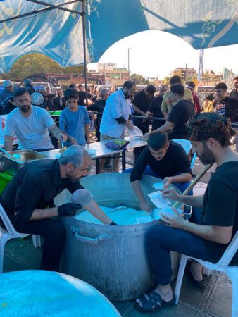 پذیرایی هزاران زائر حرم رضوی توسط موکب محبان‌الرضا(ع) منطقه ۱۹