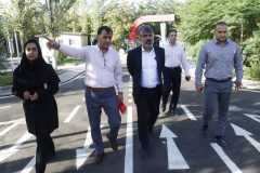 رصد شهردار منطقه ۴ از پروژه‌های ترافیکی شمال شرق پایتخت