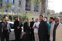 اجرای مرحله پایانی عملیات آواربرداری املاک آسیب دیده در منطقه ۷