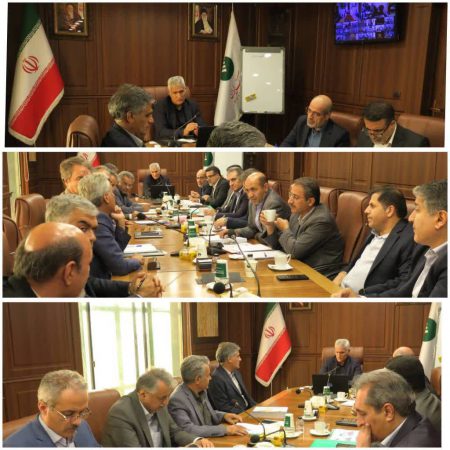 حضور دکتر شیری مدیر عامل پست بانک ایران در پنجمین جلسه ستاد مرکزی فروش ارز اربعین