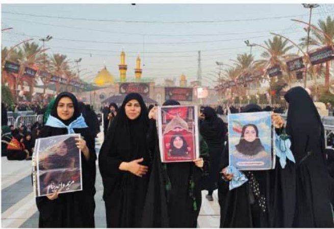 پویش همسفر شهیدم درپایانه مرزی زرباطیه عراق برگزار شد