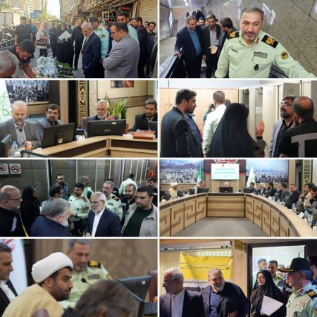 بررسی وضعیت ساماندهی دستفروشان در ایستگاه های مترو و بازار تجریش