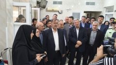 بازدید رییس سازمان بهزیستی كشور از خیریه شهید مدنی زرین‌شهر با همراهی مدیرعامل ذوب‌آهن اصفهان