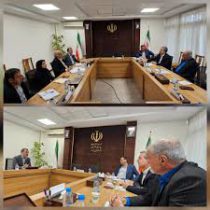 جلسه بررسی رفع ناترازی گاز صنایع در فصول پاییز و زمستان در دفتر ریاست جمهوری با حضور دکتر سبحانی