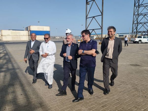 بازدید مدیرعامل شرکت سرمایه گذاری تامین اجتماعی (شستا) از چابهار