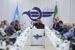 نشست صمیمی رئیس سازمان هواپیمایی کشوری با جمعی از بازنشستگان