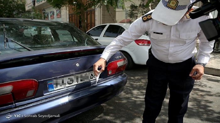 جریمه ۱۷ هزار وسیله نقلیه به علت تخلفات پلاک