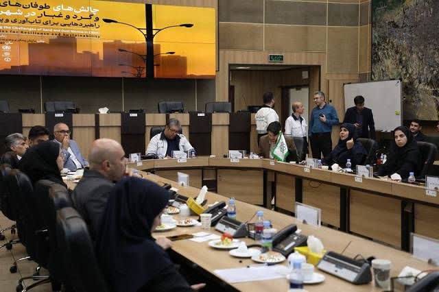 ضرورت تقویت اطلاع رسانی در تاب‌آوری شهرها در برابر گرد و غبار