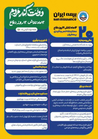 نگاهی به دستاوردهای یک ساله‌ی بیمه ایران