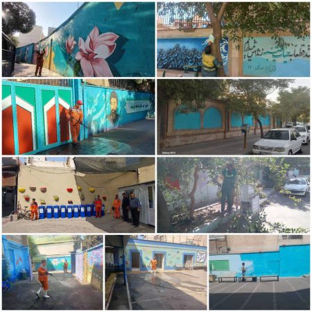 اجرای طرح‌های گسترده استقبال از مهر در ۹۵ مدرسه منطقه ۲۰