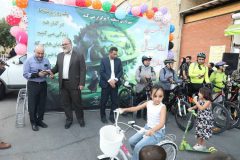 نخستین دوره مسابقه آرام‌سواران شهری در منطقه یک برگزار شد