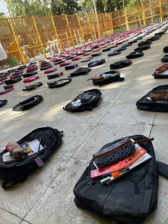 توزیع ۶۰۰ کوله و لوازم‌التحریر در قالب پویش «نسیم مهربانی