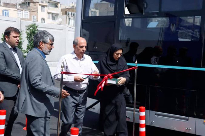 ایستگاه شارژ برقی اتوبوس در پهناورترین منطقه شهر