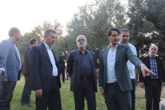 بازدید از روند پروژه دهکده محیط زیستی تهران