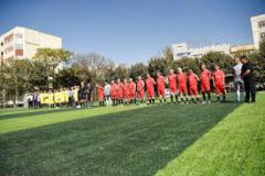 ورزشگاه وحدت با چمن نو و چهره‌ای تازه در منطقه۱۴ افتتاح شد