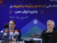 برگزاری رویداد ملی «ایده‌های نوآورانه و فناورانه در زنجیره ارزش مس» توسط شرکت ملی مس و مشارکت دانشگاه‌ها و مراکز علمی