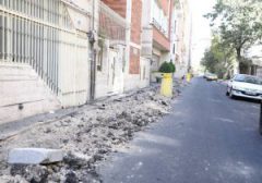 اجرای تک‌جدول برای خانه‌های بی‌حریم؛ کوچه تهرانی۲ منطقه ۱۲ در مسیر انسان محور