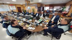 دیدار مدیرعامل ذوب آهن با مسئولین بانك صادرات استان اصفهان