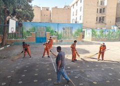 طرح ویژه استقبال از مهر در منطقه ۱۴ با تمرکز بر بهداشت و ایمنی در معابر و مدارس منطقه ادامه دارد