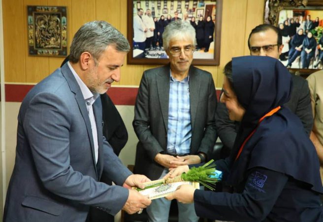 تجلیل شهردار منطقه ۱۲ از پرستاران بیمارستان های منطقه