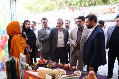 بازدید مدیران ارشد شهری از جشنواره شهرکودکی در بوستان شهر منطقه ۱۲
