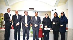 بازدید مدیر عامل و مدیران ستادی از نمایندگی کرمان سازمان مدیریت صنعتی