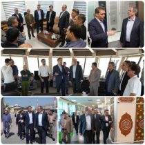 بازديد اميراني از طرح‌هاي توسعه، بهسازي و زيرساختي فرودگاه بوشهر