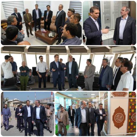 بازديد اميراني از طرح‌هاي توسعه، بهسازي و زيرساختي فرودگاه بوشهر