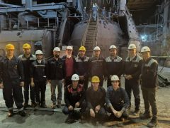 تعمیرات اساسی و تعویض پنل‌های فرسوده دیگ اوتیلیزاتور كنورتور ۲ در فولادسازی ذوب‌آهن اصفهان